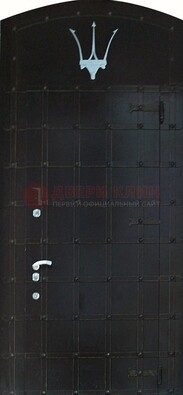 Металлическая арочная дверь ДА-22 высокого качества в Челябинске