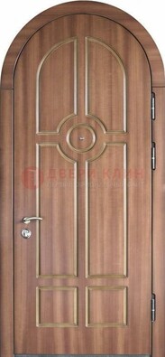 Арочная дверь с отделкой массивом ДА-35 в Всеволожске