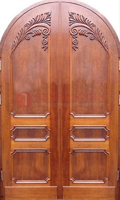 Металлическая арочная дверь ДА-9 в салон красоты в Всеволожске