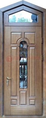 Железная дверь Винорит с фрамугой для частного дома ДФГ-34 в Всеволожске