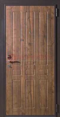 Прочная металлическая дверь с МДФ ДМ-68 в Всеволожске