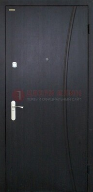 Черная стальная дверь с порошковым покрытием ДП-186 в Всеволожске