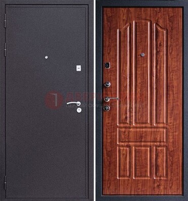 Темная стальная дверь с порошковым напылением ДП-188 в Всеволожске
