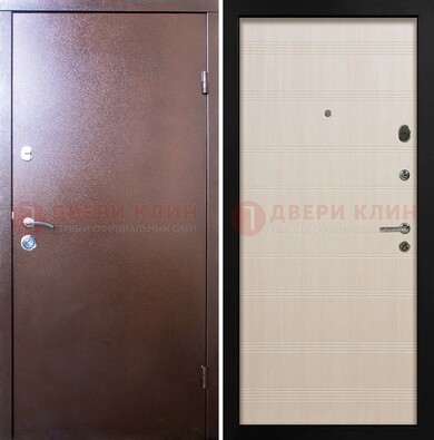 Входная дверь с порошковым покрытием и терморазрывом МДФ ДП-210 в Всеволожске