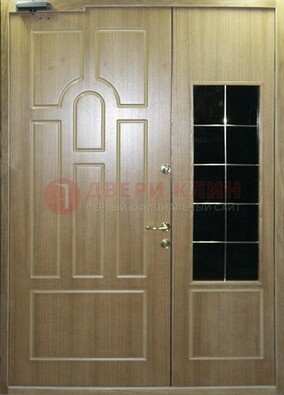 Входная дверь Дверь со вставками из черного стекла ДПР-42 в Всеволожске