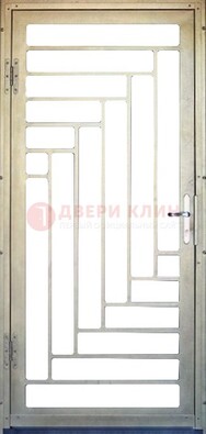 Железная решетчатая дверь с узором ДР-41 в Всеволожске