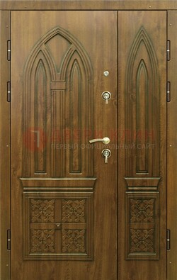 Входная дверь с виноритом и узором ДВТ-181 в Всеволожске