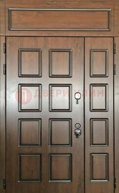 Уличная полуторная дверь с виноритом ДВТ-190 в Всеволожске