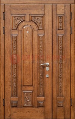 Полуторная железная дверь винорит для дома ДВТ-252 в Всеволожске