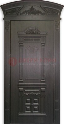 Черная стальная дверь с виноритом ДВТ-31 в Всеволожске