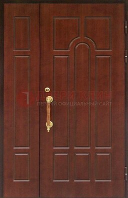 Стальная полуторная дверь для частного дома ПЛ-13 в Всеволожске